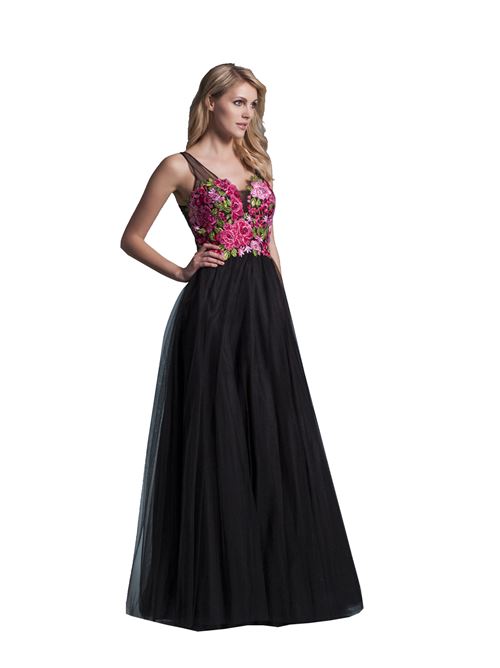 Elegant dress with stole VITTORIA ROMANO | 042747UN